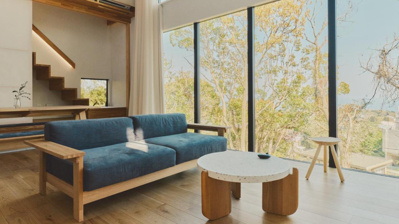 Playliving Izu - A Ocean View Villa With Onsen 伊东 外观 照片