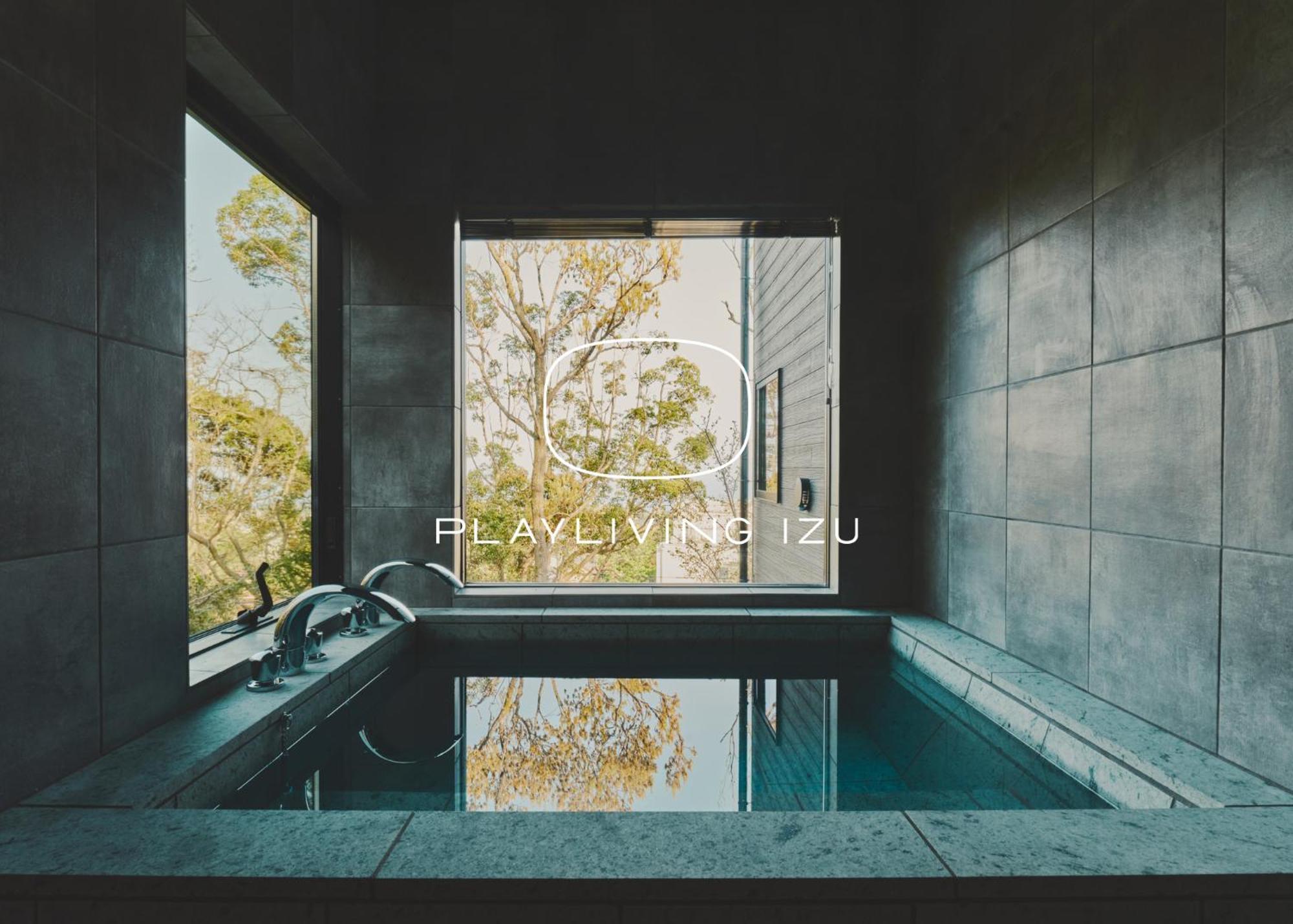 Playliving Izu - A Ocean View Villa With Onsen 伊东 外观 照片