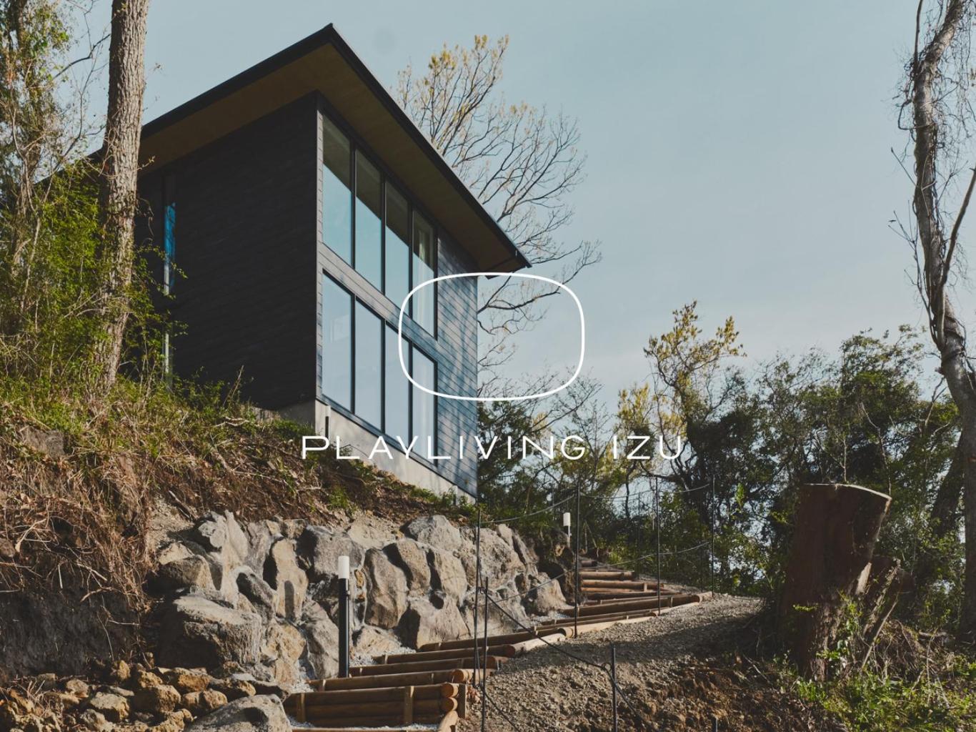 Playliving Izu - A Ocean View Villa With Onsen 伊东 外观 照片